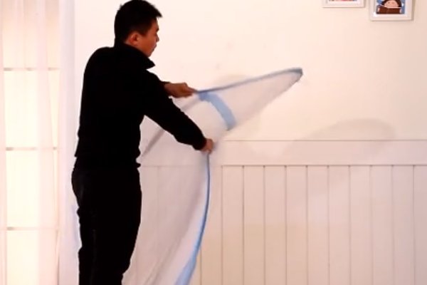 蚊帐怎么折叠?蒙古包蚊帐怎么收 ?