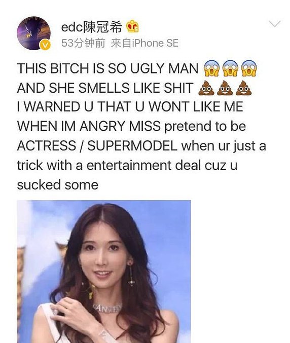 陈冠希到底为什么骂林志玲