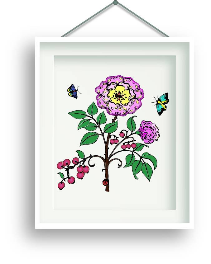 《秘密花园》怎样涂色才会显得高大上?