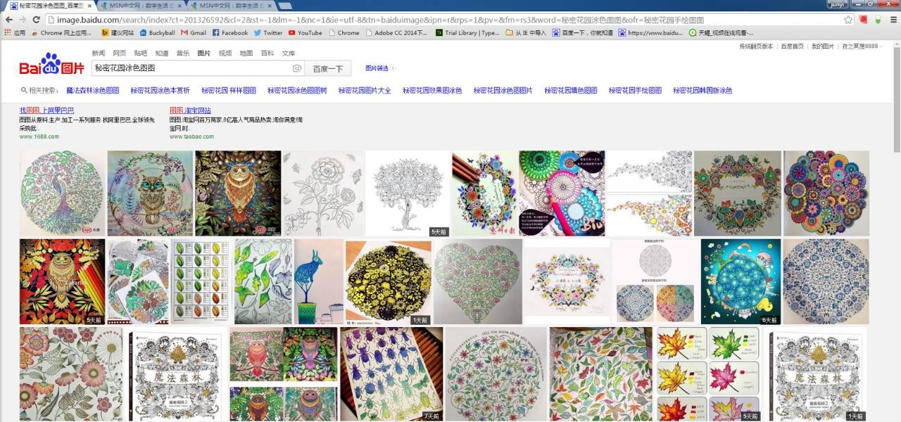 《秘密花园》怎样涂色才会显得高大上?