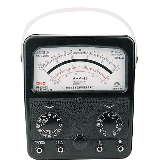 万用表500型的使用方法 视频