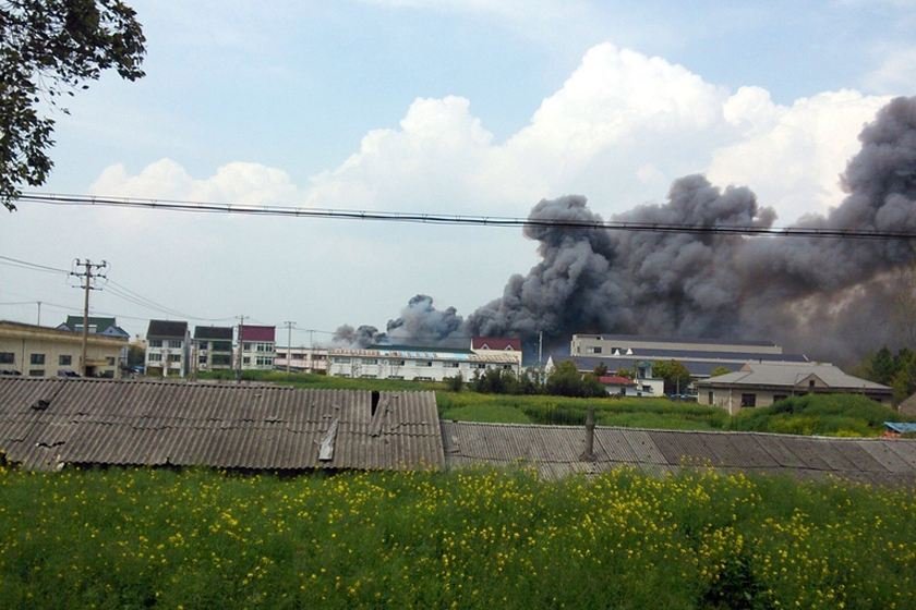 上海金山石化地区着火,是否已查清着火的原因?