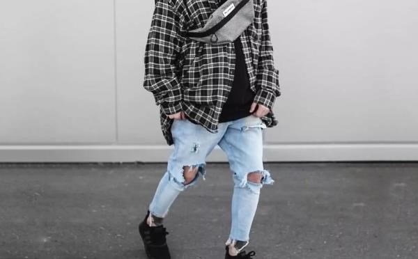 李现牛仔外套配黄色花衬衫更显青春活力,有哪些青春硬气的街头风值得一学?