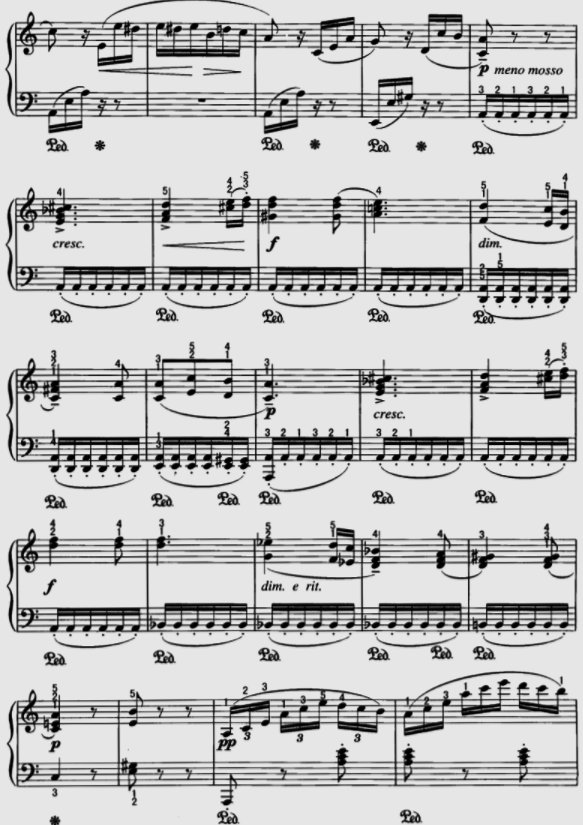 跪求 《致爱丽丝》钢琴曲简谱 完整的