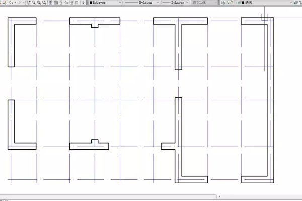 CAD中建筑平面图的绘图步骤是?