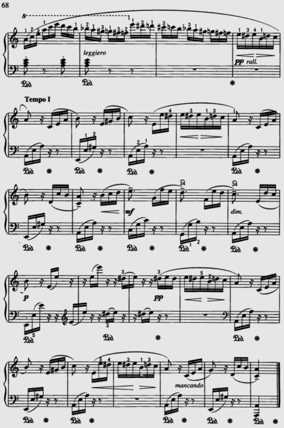 跪求 《致爱丽丝》钢琴曲简谱 完整的