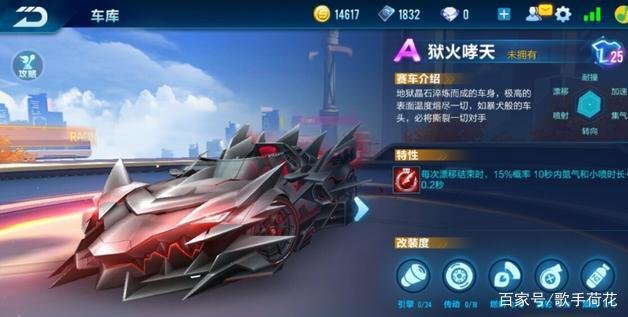 《QQ飞车》手游A车排名是什么?