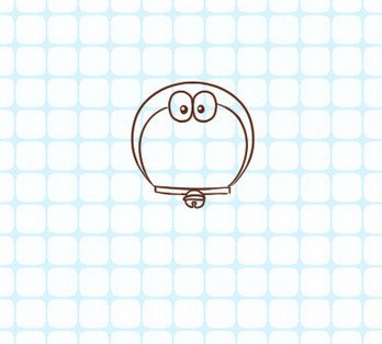 怎样画哆啦a梦,简笔画