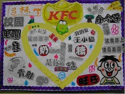 怎么做识字小报