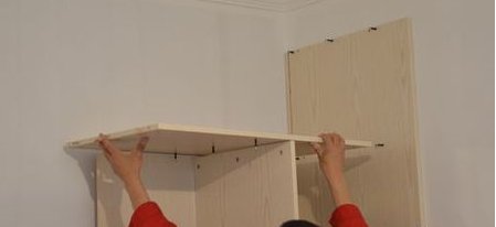 组合衣柜的组装步骤
