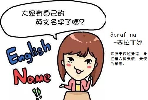 英文名Serafina是什么意思?怎么念?注音标!!!
