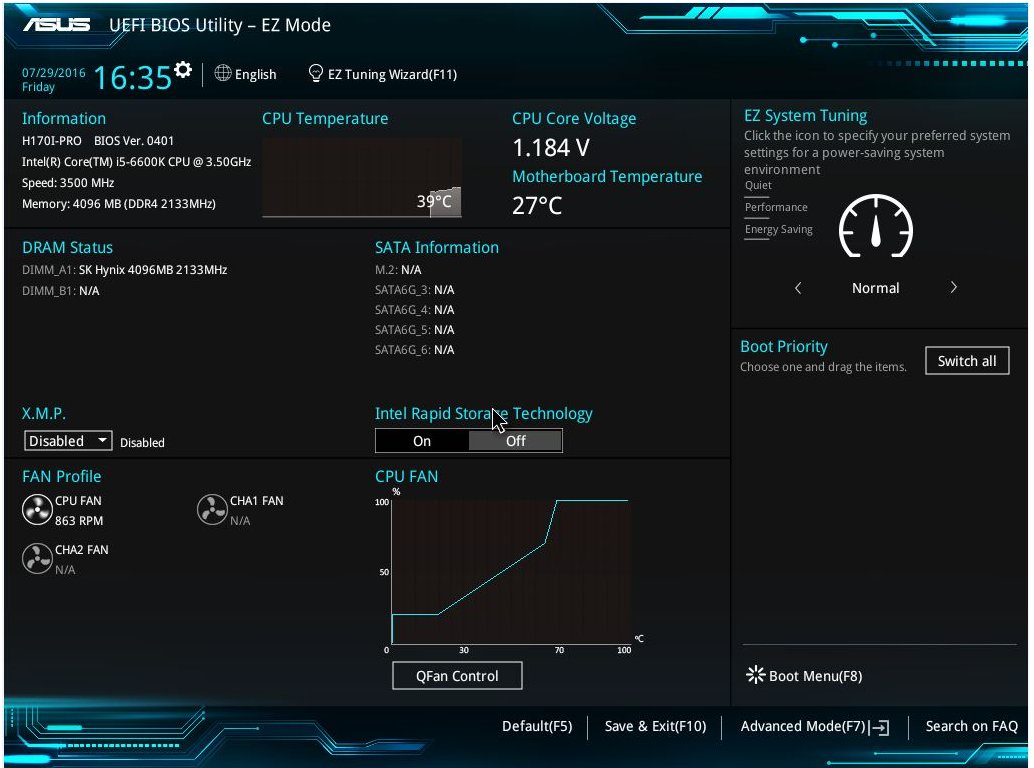 华硕b75m-a主板如何恢复bios设置?