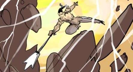 杨戬斧劈桃山的故事，具体过程是什么？