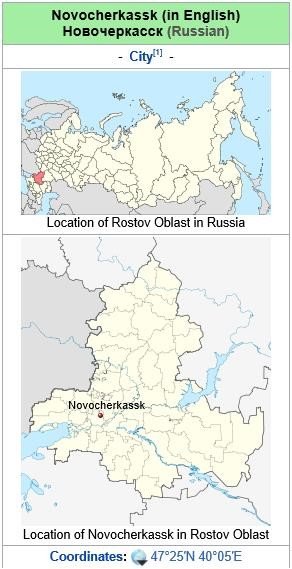 novocherkassk在俄罗斯什么城市