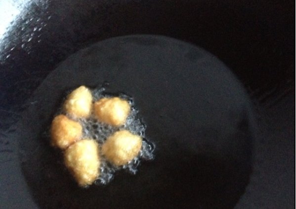 求天津炸面筋的制作方法