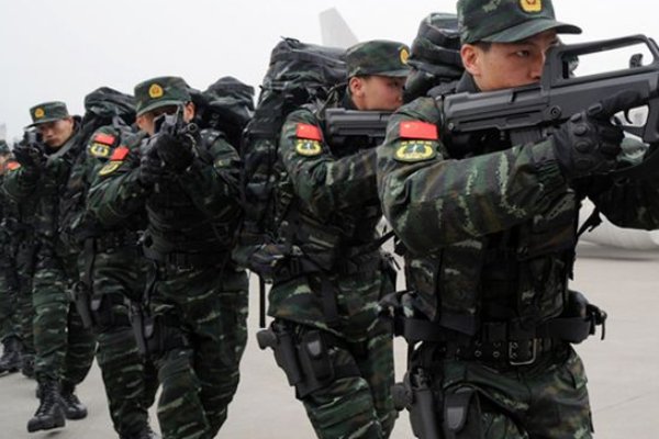 歌词中有 哨位上有我 训练场有我 祖国有我，祖国有我，中国武警就是我！