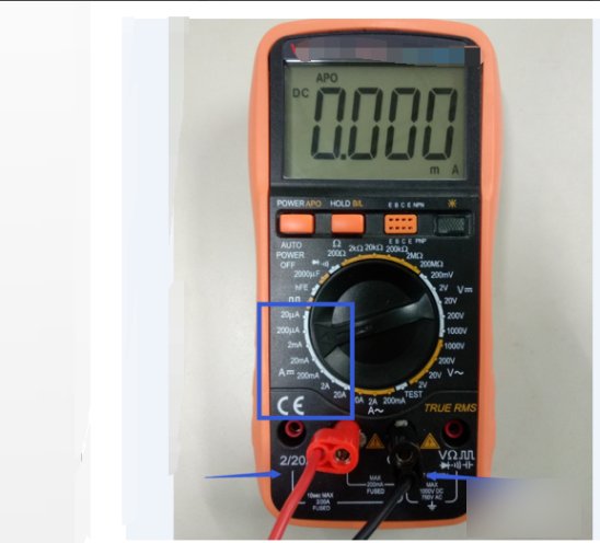 万用表档位的解释图解