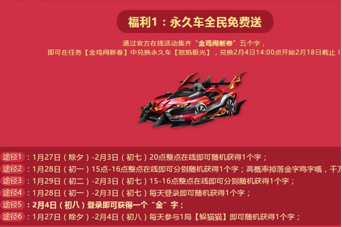 QQ飞车怒焰极光绝版车怎么获得 怒焰极光是什么车