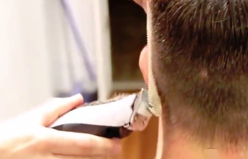 求剪男头发的步骤方法？