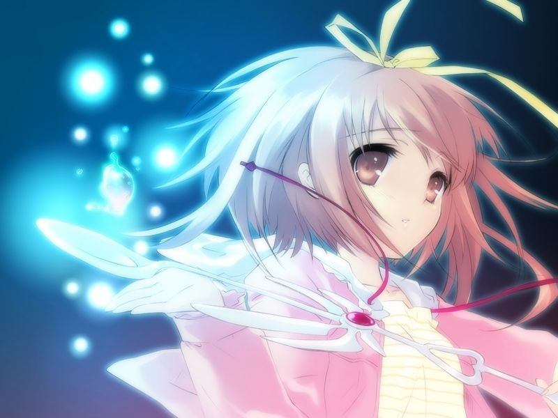 谁知道这个粉发少女少女是哪个动漫里的？