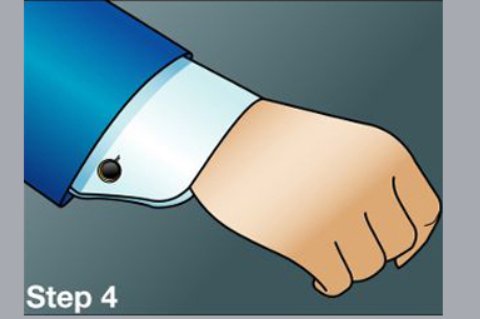 衬衫袖口钉怎么用