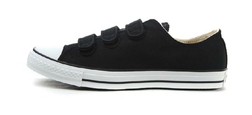 匡威有没有白色黑边的魔术贴的帆布鞋