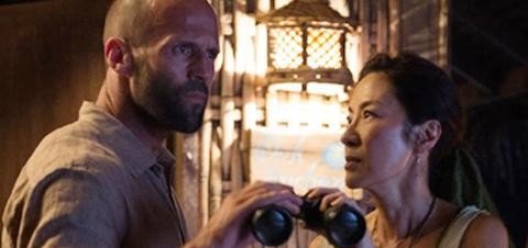 吴京加盟美国电影《巨齿鲨2》,杰森·斯坦森与哪些中国影星有过合作?