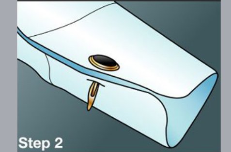 衬衫袖口钉怎么用