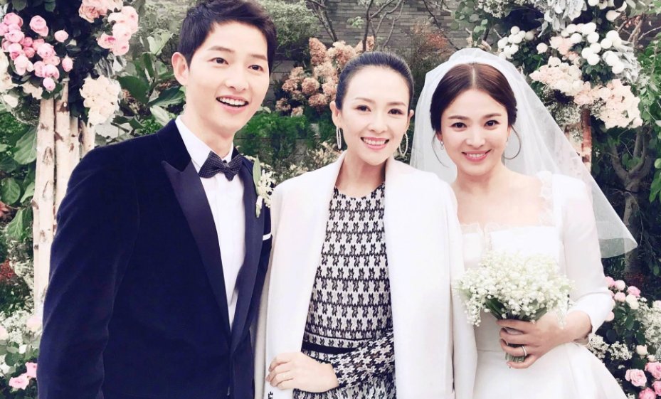 宋仲基和宋慧乔结婚婚纱照好看吗？