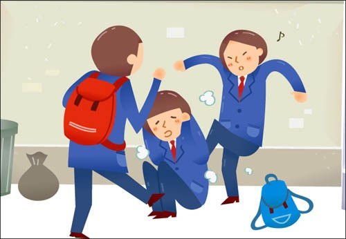 忻州一男子在校门口脚踹掌掴女学生,女生在遇到这种事情时该如何保护自己?