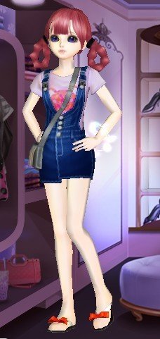 QQ炫舞姐妹装搭配