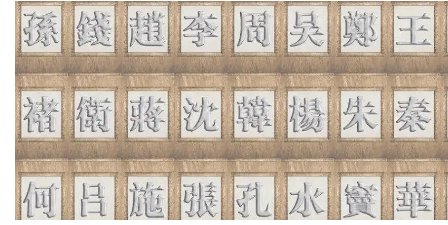 姓氏笔画排序规则