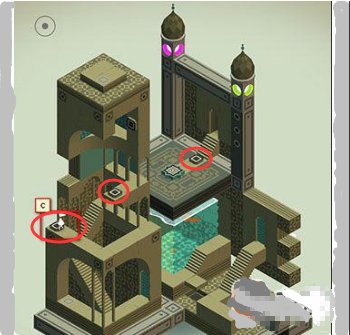 纪念碑谷第八关怎么过