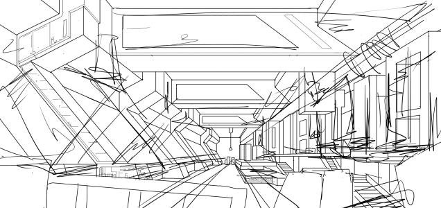 什么叫做一点透视？什么又叫做二点透视？