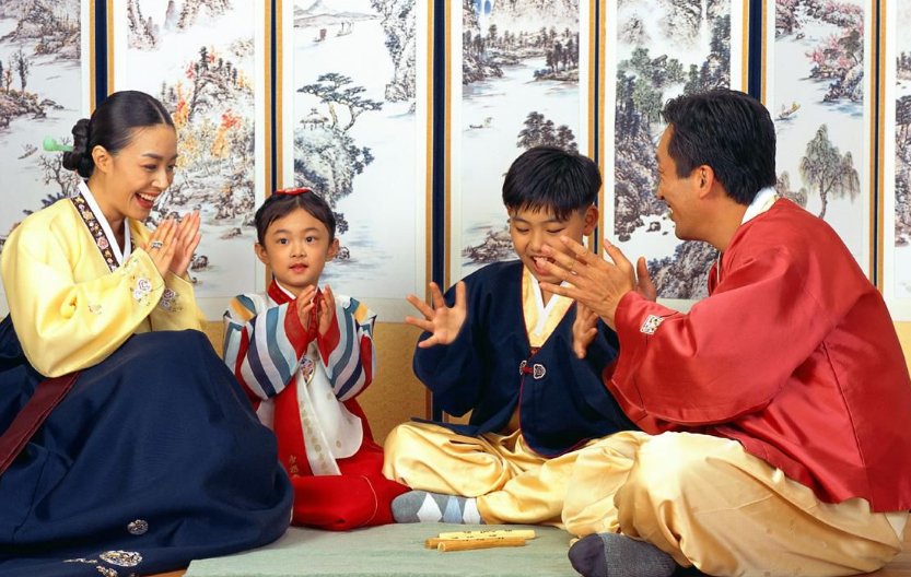 韩国人与中国人过春节区分