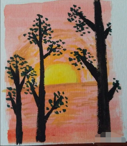 初学者怎么画水粉画？