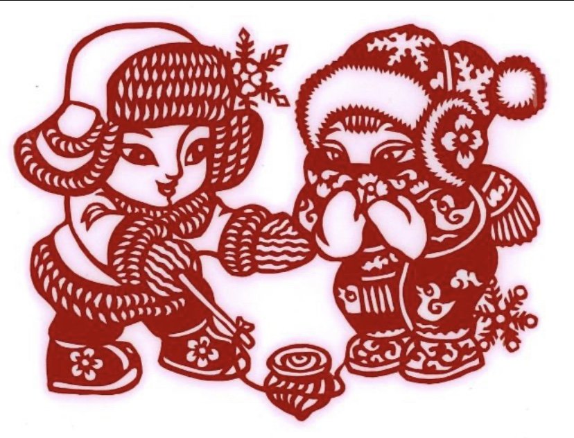 小学生剪纸为祖国庆生，剪纸艺术也被纳入课堂了吗？