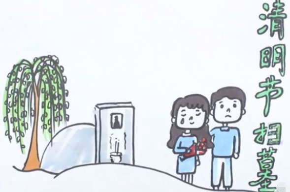 清明节的绘画作品有哪些?