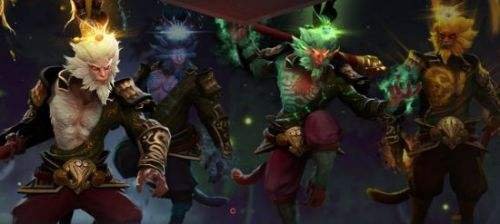 《DOTA》中孙悟空技能都是什么啊?为什么能上树?