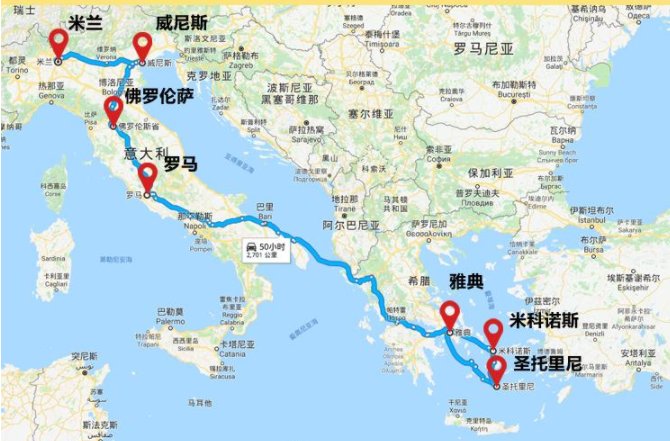 圣托里尼在哪里?