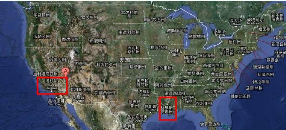 美国LA是哪里？