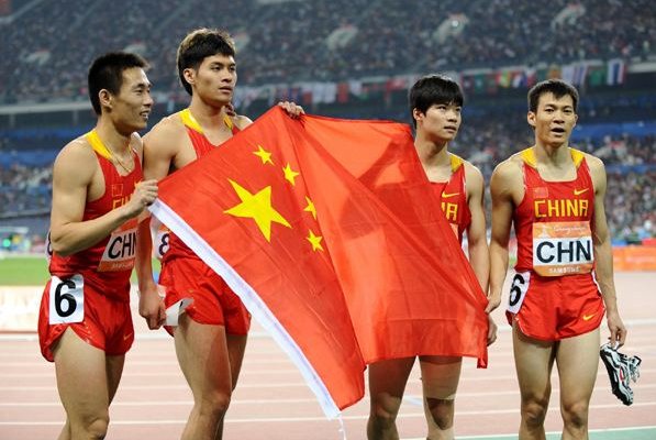 在所有的奥运会上,中国男子100米进入过决赛吗?