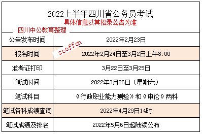 每年公务员考试时间是什么时候