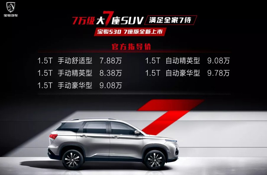 国产7座suv有哪些?