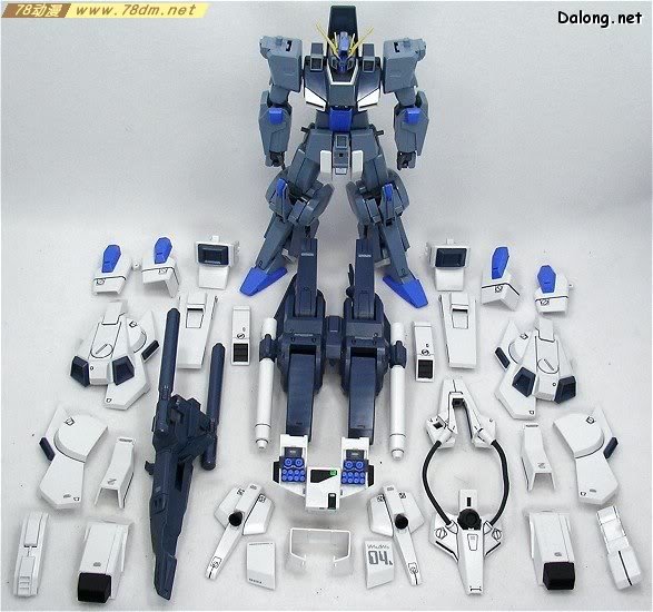 ZZ高达。全装备ZZ高达。FAZZ