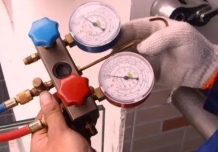 正确的空调加氟方法