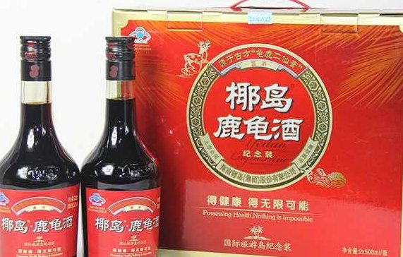 椰岛鹿龟酒实惠装和经典装区别