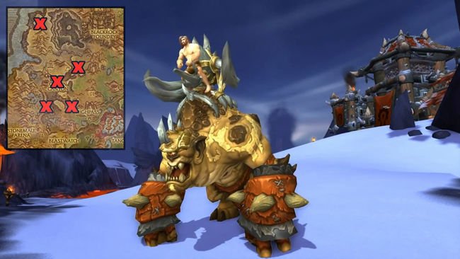 WOW日隐小戈隆在哪里守？