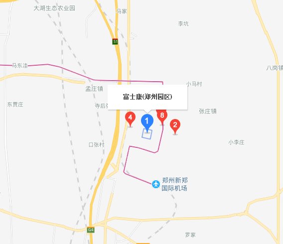 郑州富士康具体位置在哪