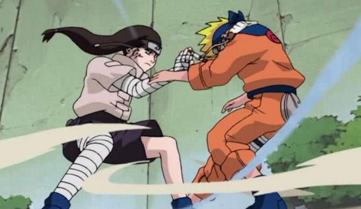 火影忍者 中忍考试鸣人与宁次交战是哪几集?